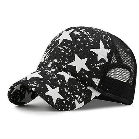 Damvattentät Trucker Hat Justerbar Flower Cap