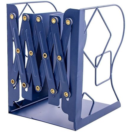 Justerbare Metalbogstøtter, Heavy Duty, til Kontor og Hjem