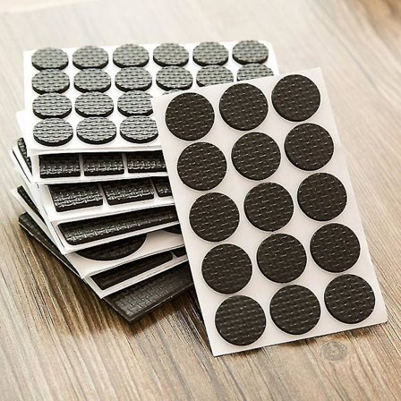 Itsekiinnittyvät huonekalujalkojen jalat Liukumattomat tyynyt Matto Pehmeät sulkemistarvikkeet tuolille Pöydälle