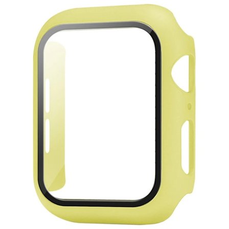Glas+Skal för Apple Watch case 9 8 7 6 SE 3 iWatch Tillbehör Skärmskydd Apple watch series 44mm 40mm 38/42mm 45mm 41mm