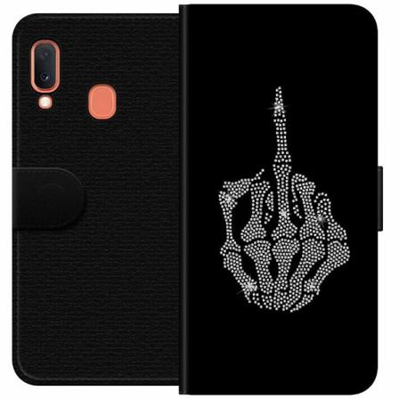 Samsung Galaxy A20e Plånboksfodral Fuck You Bling
