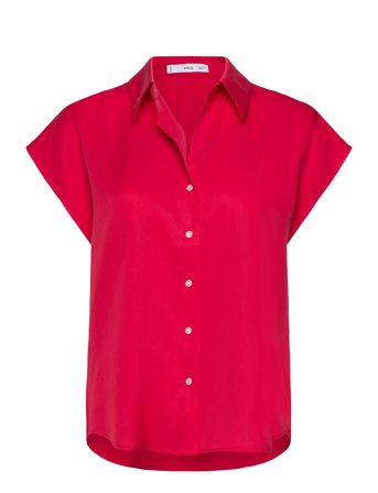 Mango | Lyocell Sleeveless Shirt | XS