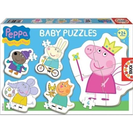 Peppa Pig Puslespil - EDUCA - 24 brikker - Barn - Flerfarvet - Tegnefilm og tegneserier