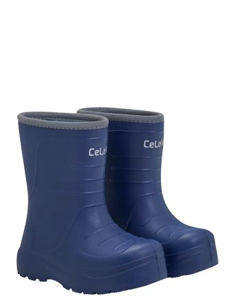 CeLaVi Thermal Wellies - Embossed - Blue - 27