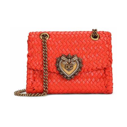 Dolce & Gabbana Cross Body Väska röd, Dam Axelremsväskor, Dam, Storlek: ONE SIZE
