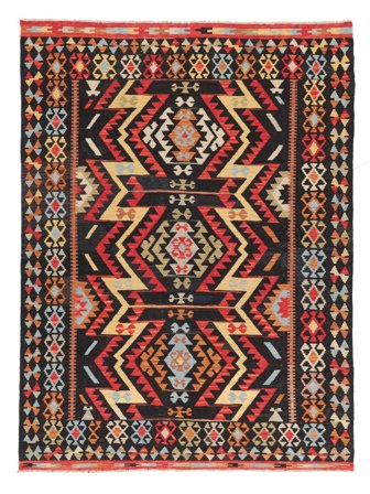 Tribal Kilim Afghan Old Style Rug 179X242 Wool
