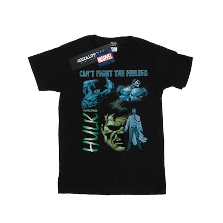 Marvel Boys Hulk Homage T-Shirt 5-6 år Svart