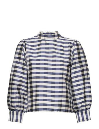 Parsley Madja Blouse Blue Bruuns Bazaar