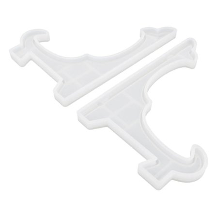 Hvitt Epoksy Støpeform Sett 18x25cm Ornament Lagingsverktøy