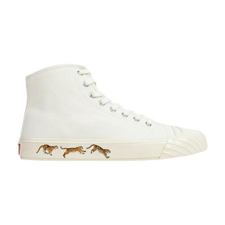 Kenzo - Sneakers - Vit - Herr - Storlek: 44 Eu, Herr, Storlek: 44 EU