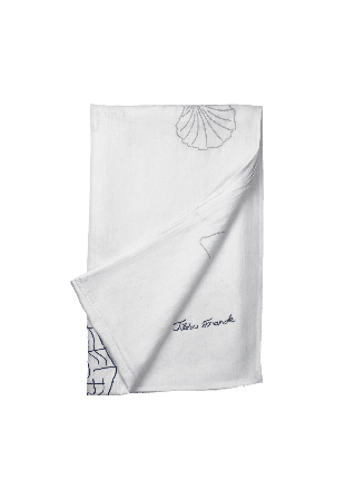 Pick A Poppy Picnic Duk Bordstextil Vit 150x350 cm