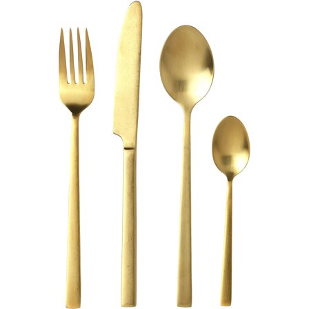 Bitz Bestikk 16 deler Messing