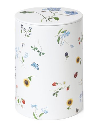 Hammershøi Summer Opbevaringsdåse H14,5 Symphony White Kähler