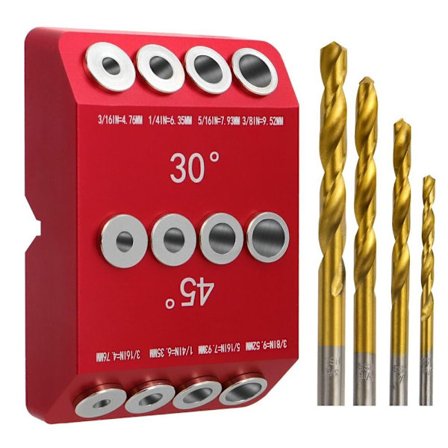 Vinkelborguide Boredækskabel Puncher Vinkeldyvel Jig