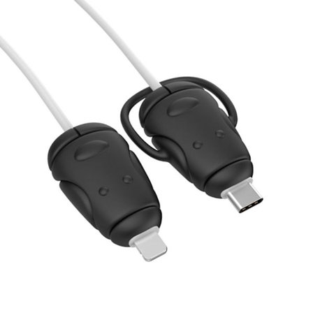 Kabelskydd Laddare Kabel Cover SVART TYPEK TILL