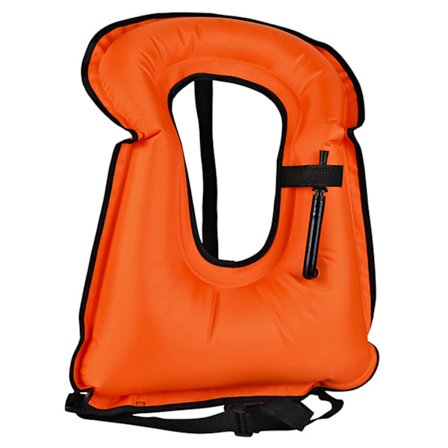 (Spesialtilbud) Voksen Bærbar Oppblåsbar Snorkelvest Lett Slitesterk Redningsvest Jakke for Dykking