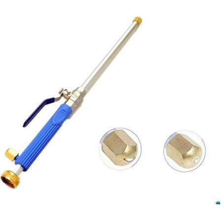 Högtryckstvätt Stick Trädgårdsslangmunstycke Sprinkler Sprinkler Rengöringsverktyg för Biltvätt, Trädgårdsbevattning, Fönsterputsning