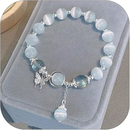 Månstensarmband för kvinnor, Luminous armband, Månstenssmycken för kvinnor, Kristallarmband, Luminous smycken, Trendig födelsedagspresent