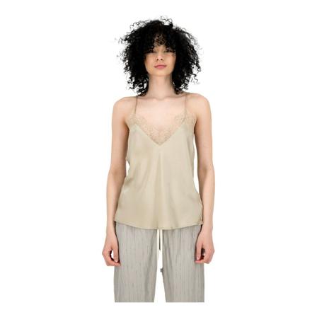 Anine Bing, Remi Camisole top Beige, Dames, Maat:M