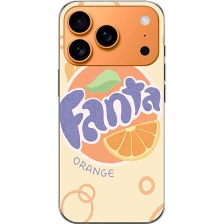 Kompatibelt Mobilskal till Apple Apple iPhone 17 Pro Orange