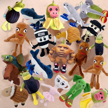 38 tyylistä italialaista Brainrot pehmoa Tung Tung Tung Sahur pehmolelu Tralalero Tralala nukke Lirili Larila Brainrot pehmeät tyynylelut