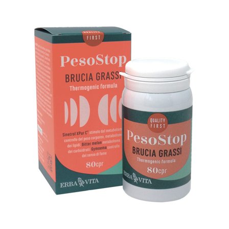 Erba Vita PesoStop Brucia Grassi 80 Compresse