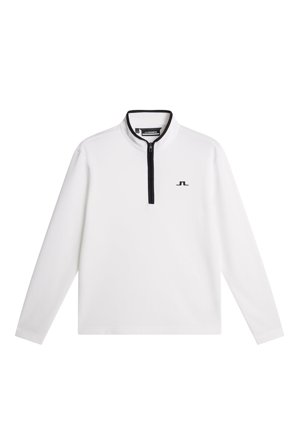 J.Lindeberg - Golf - Clide Quarter Zip Mid Layer - Vit - Man - XL