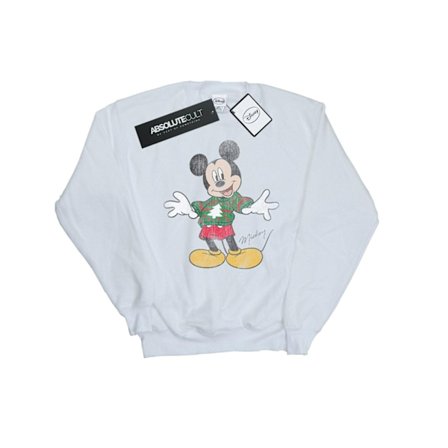 Disney Dam/Kvinnor Musse Pigg Jultröja Sweatshirt M