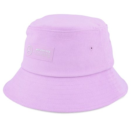 Formula One - Motor Roze bucket Hoed - Mercedes AMG F1 23 Retro Cord Lilac Bucket @ Hatstore