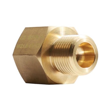 CO2 Sodaflaske Cylinder Tråd Konverterer Adapter Match Quooker Cube Tank Hunn G3/4 til Hane W21.8 (LGL)