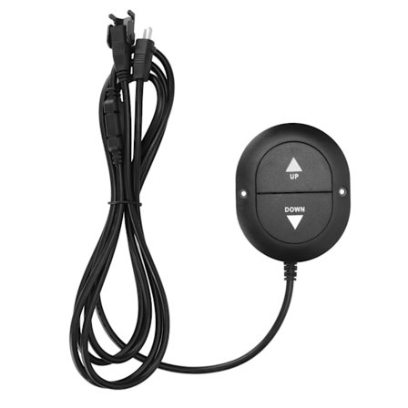 Elektrisk Relaxstol Strømbryter Massasjestol Håndtak Løft Elektrisk Stol Kontroll med 2 Knapper 12‐32V