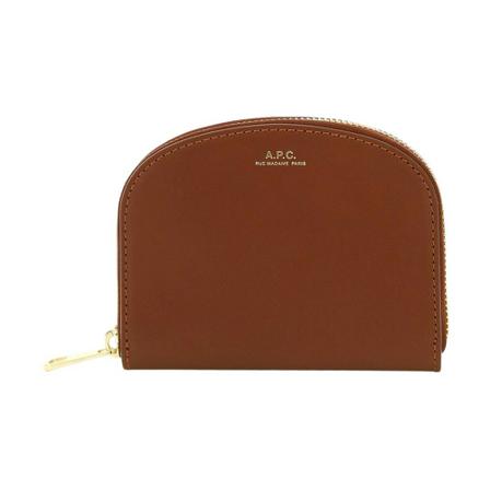 A.p.c. Wallets & Cardholders Brun, Dame Punge og Kortholder, Størrelse: ONE Size