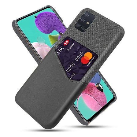 Bofink Samsung Galaxy A71 Card cover - Grå