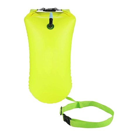 Swim Booy Air Dry Bag Open Water Swim GREEN