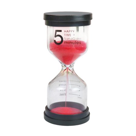 Glas Sandglas Timer Klart Glas Sandglas Ornament Personlig skrivbordsdekoration