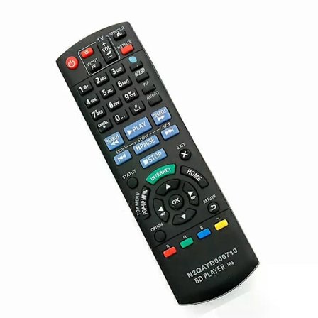 Uusi N2QAYB000719 yhteensopiva Panasonic DVD-soittimen DVD BD IR6 -kaukosäätimen DMP-BDT220 kanssa