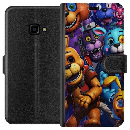 Kompatibelt Plånboksfodral till Samsung Samsung Galaxy Xcover 4 Färgstarka animatroniska figurer inspirerade av Five Nights at Freddy’s, intensiv