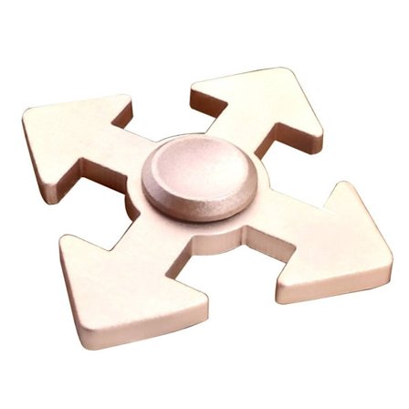 Fidget spinner pilar - Rosa guld