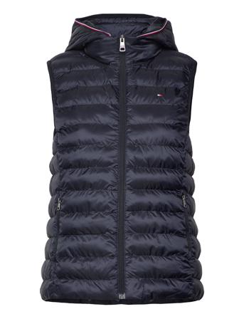 Lw Padded Global Stripe Vest Tommy Hilfiger Navy