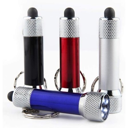 10pcs Keychain Flashlight Portable Mini Torch Light Keychain Led Key Ring Lamp For Hiking Camping Travel