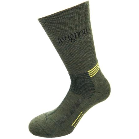 Avignon Ull Terry Men hiking socks Green 37-39