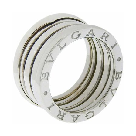 Bvlgari Vintage Pre-owned B Zero Ring , Grijs , unisex , Maat: ONE Size