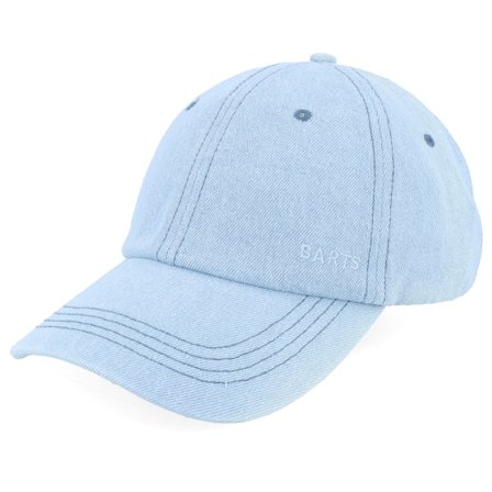 Barts - Waruu Cap Denim Dad Cap Unconstructed Blue Cap - @ Hatstore