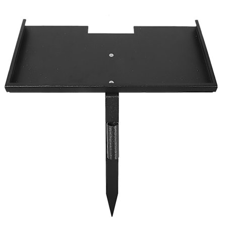 Gravsteinholder i Jern, Heavy Duty, Minnetavleholder for Kjære og Kjæledyr, Gravstein for Kirkegård