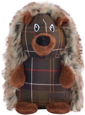 Barbour Dog Hedgehog Toy Brown/Tartan
