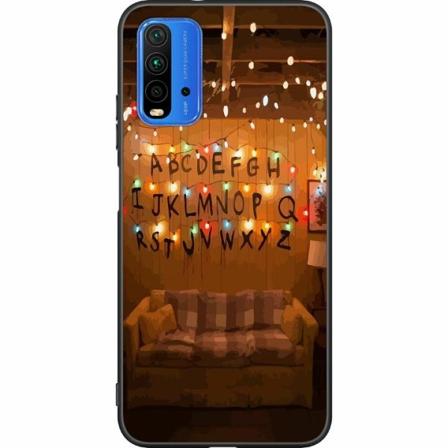 Xiaomi Redmi Note 9 4g Svart Skal Stranger Things