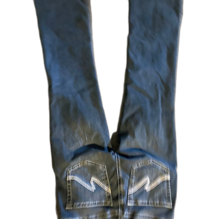 Blå bootcut jeans från Nelly