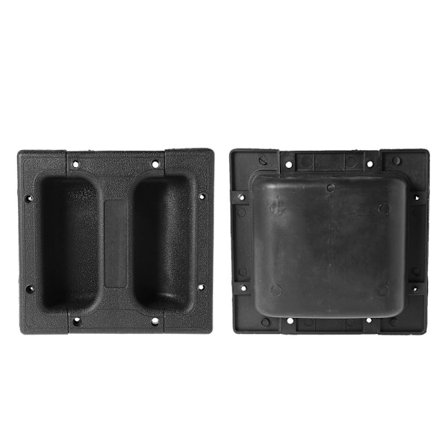 Skyvedørhåndtak for høyttaler, innfelt håndtak for gitarforsterkerkabinett