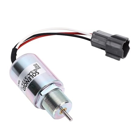 12V Brændstofafbryder Solenoid SA372512 Stop Solenoid Udskiftning til MITSUBISHI S3L S4L L2E L3E L3P K4ND61KG