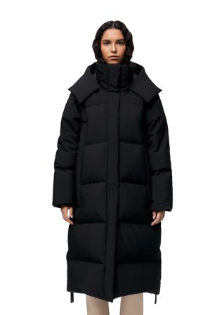 Stranda down coat black L